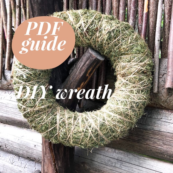 Wreath Making Guide, DIY wreath