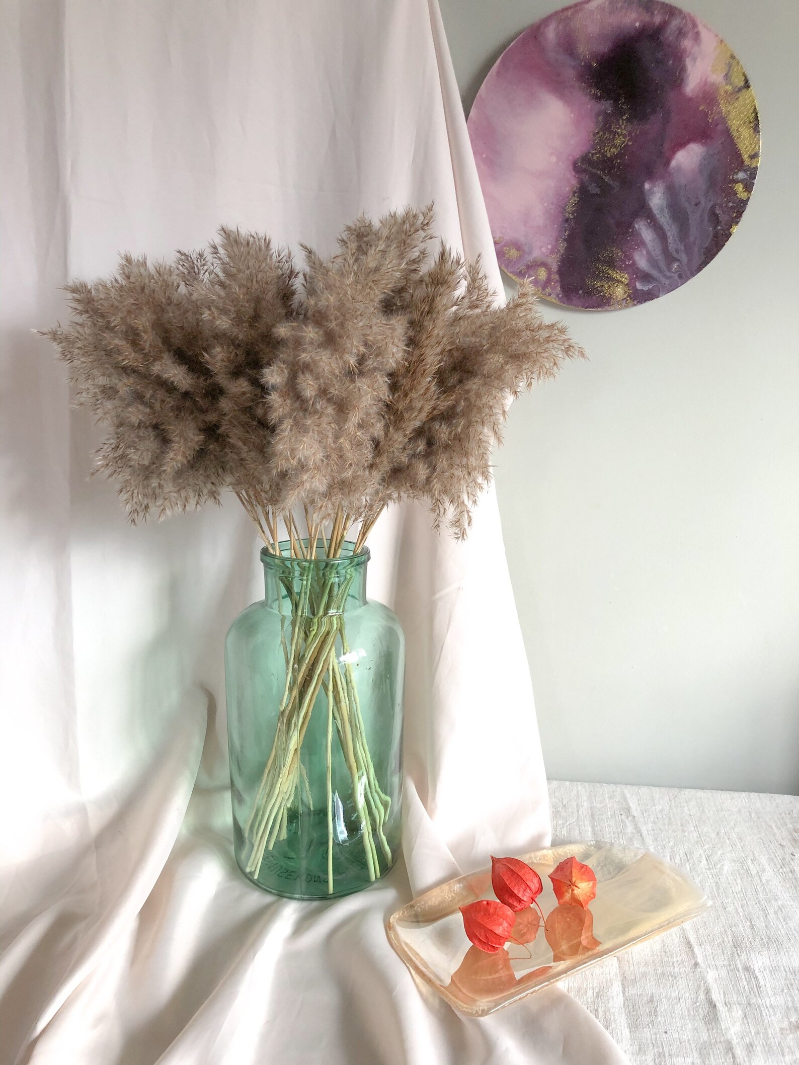 Mini Feather Reeds Grass 25PC Decorative Plumes Real Etsy