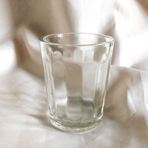 Vintage Facettierte Schnapsglas, UdSSR Traditionelles Glas, Wodka Whisky Trinkglas