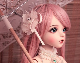 60cm Ball Jointed Dolls BJD Dolls Female Eyes Free Face Make Up Full Set Clothes 