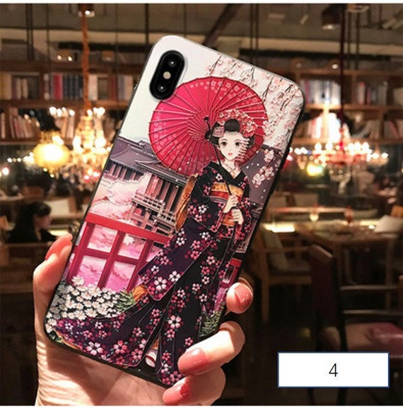 IPhone case Japanese style phone cover fashion mobile phone Etsy