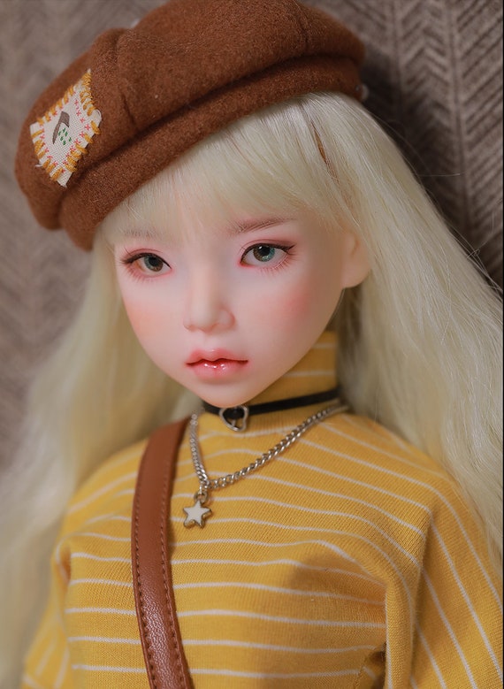 New 1/4 Handmade Resin BJD SD Lifelike Doll Ball Joint Doll Girl Gift  Puppet 16