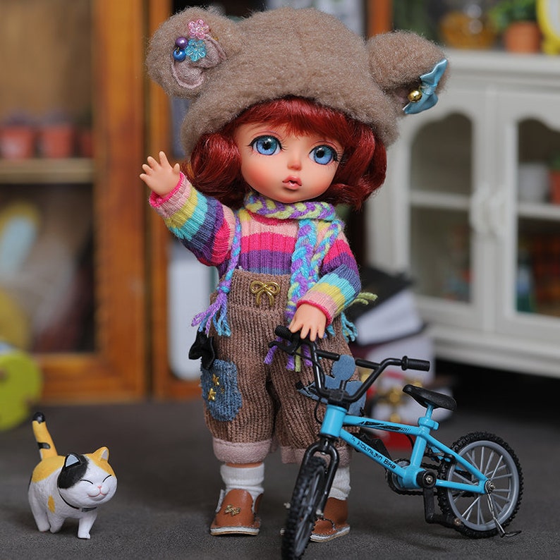 Full Set Bjd Doll 15CM With Clothes Best Gifts for Girl Etsy