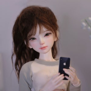full set-Bjd Doll 44CM With Clothes Best Gifts For Girl Handmade beauty woman DIY Toy 1/4 BJD（18 Joints DIY Dolls）free shipping