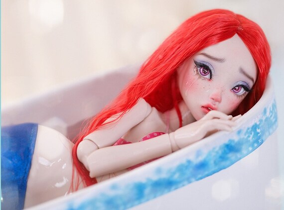 1/6 bjd doll baby mayo girl/boy free eyes+face make up resin figure toys