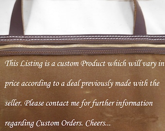 Custom listing For Custom Orders. Built according to specifics discussed in message.