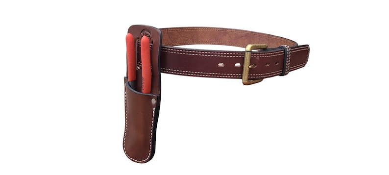 Funda de cuero para alicates Knipex Cobra / Funda de cuero para cinturón EDC (uso diario) 3 TAMAÑOS imagen 5