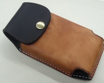 SPECIAL CUSTOMIZATION Leather Phone Case Belt Holster Sheath Quality Handmade in the USA Hiddin Leather