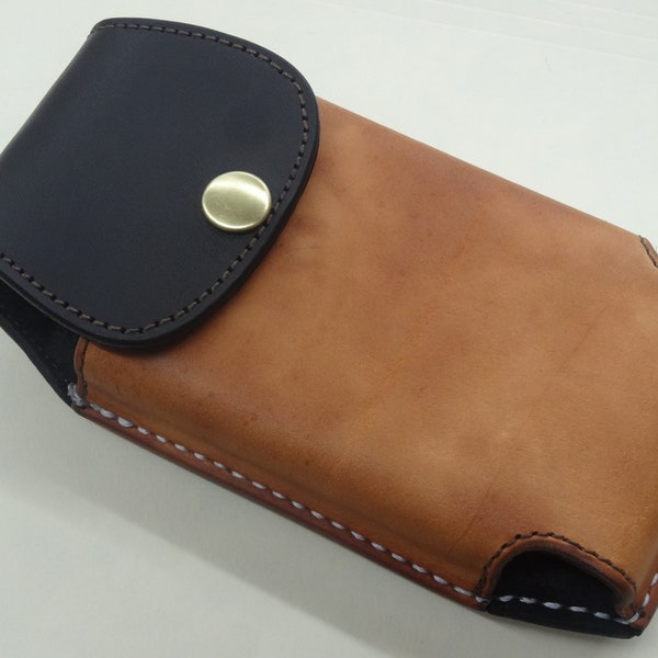 SPECIAL CUSTOMIZATION Leather Phone Case Belt Holster Sheath Quality Handmade in the USA Hiddin Leather