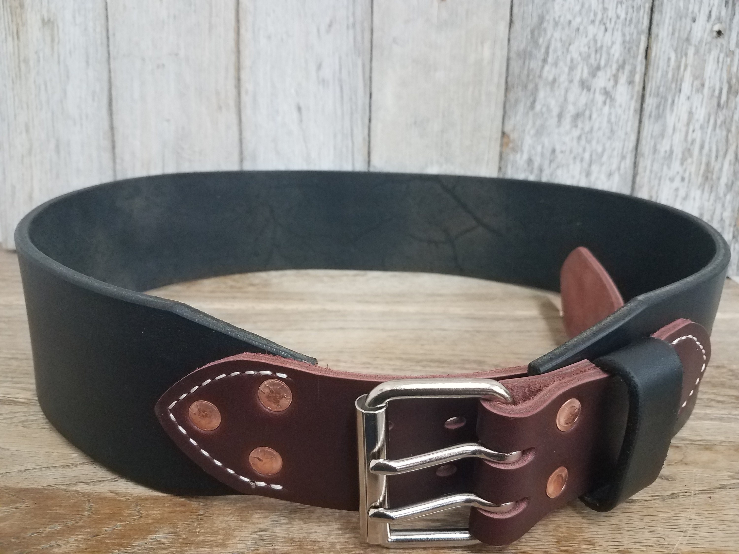 WIDEBROWN Premium Oil-tanned Leather Tool Belt – Built For Carpenters, Framers, Electricians, Drywall Installers & More - Canada - View #5