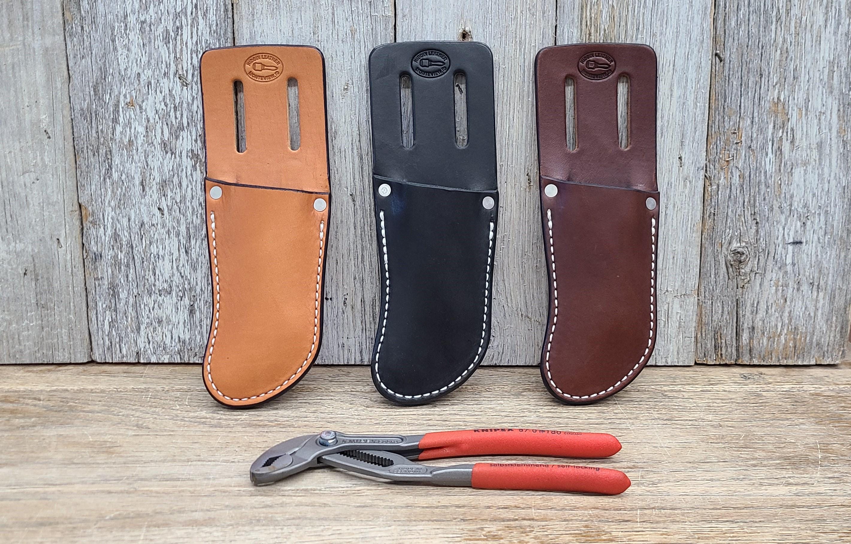 Leather Sheath for Knipex Cobra Pliers 7 1/4