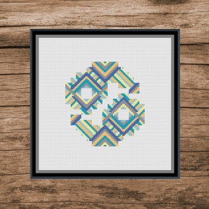 Cancer Zodiac Horoscope Cross Stitch Pattern PDF