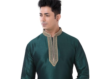 Silk Short Kurta Top- Australian Business