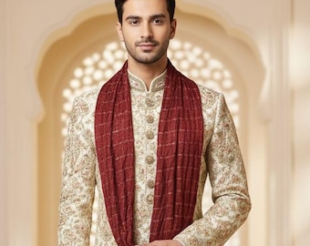 Men's scarf/ Dupatta/ Stoles for Kurta- Next Business Day dispatch from Australia