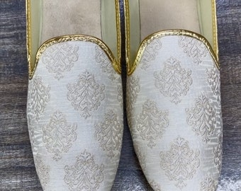 Zapatos Mojari de brocado para hombre - Envío al siguiente día hábil desde Australia