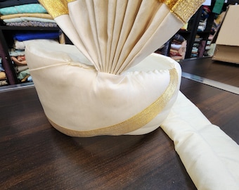 Wedding Pagdi: Indian Turban Safa for Groom & Barati