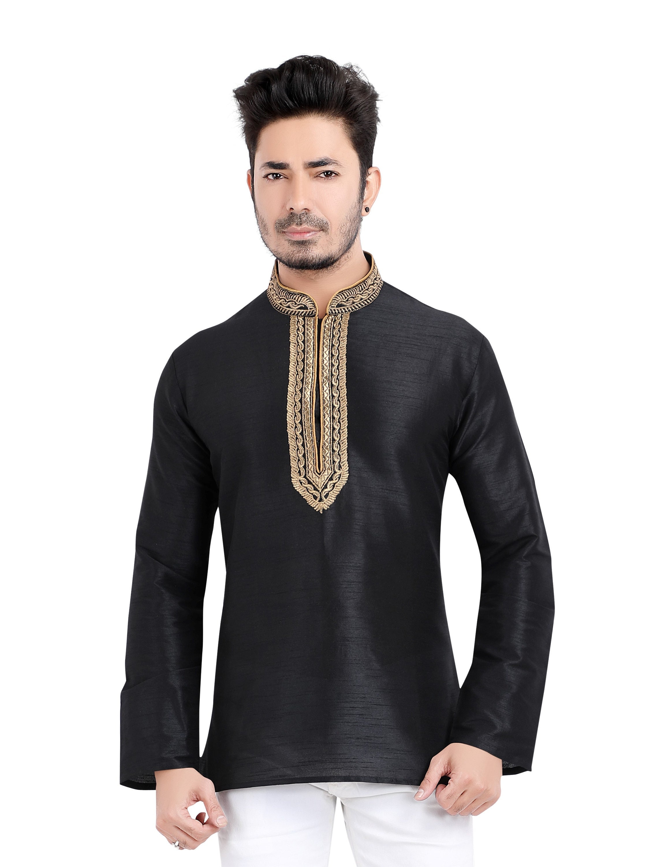 Mens Short Kurta Etsy UK