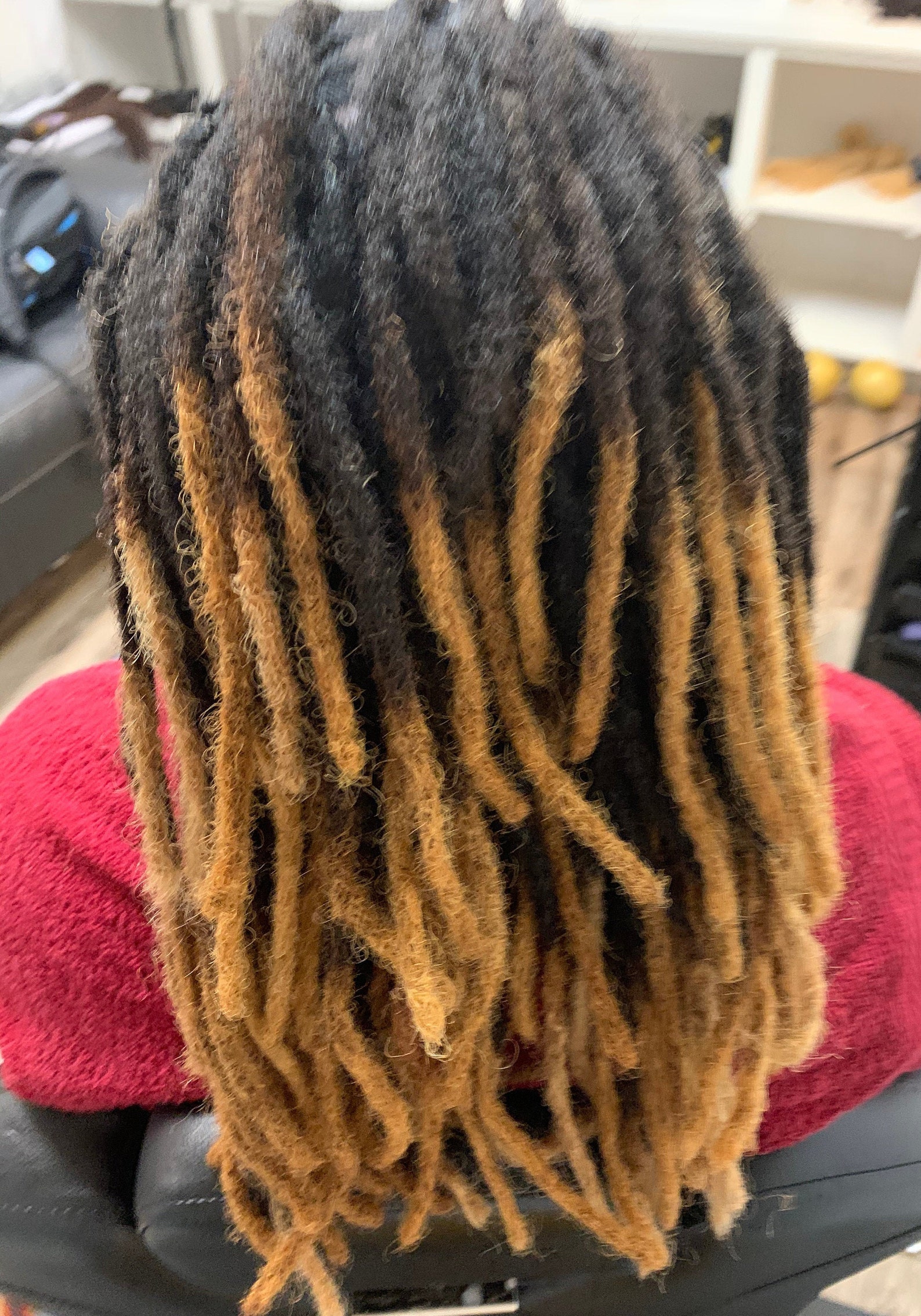 Honey Blond Tip Loc Extensions Etsy