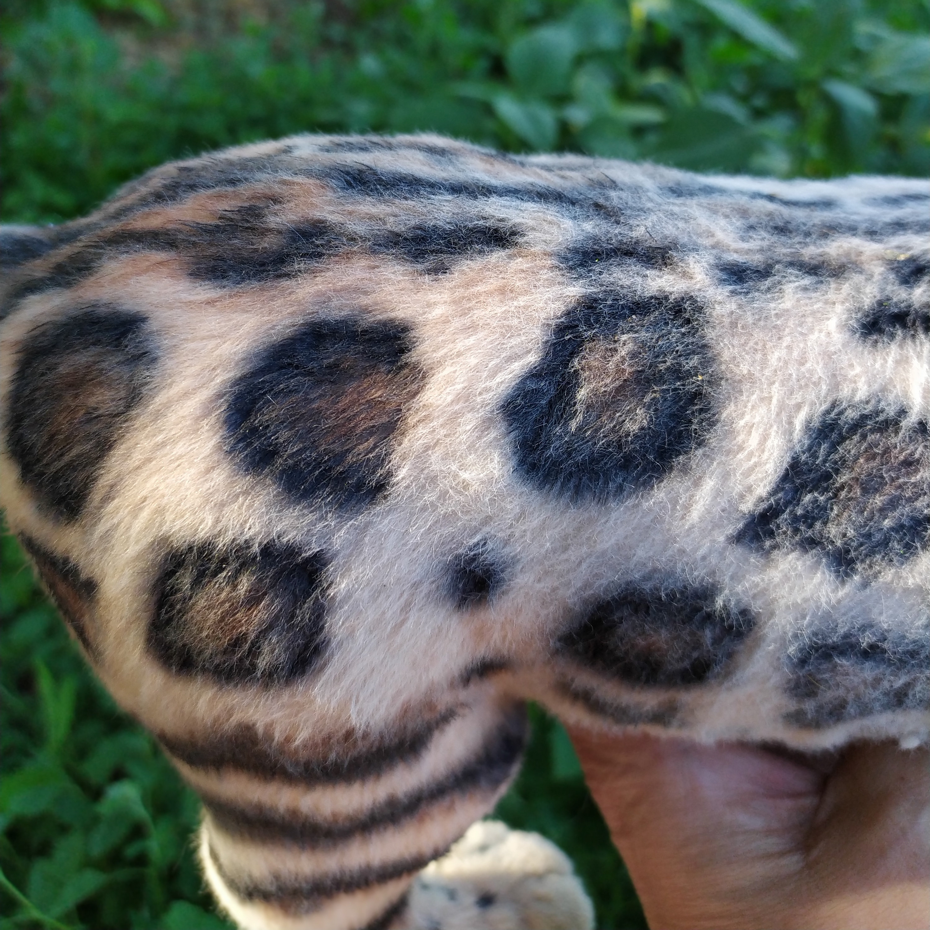 Realistic Bengal Kitten Naturalistic Cat Figurine Plush Toy Etsy UK