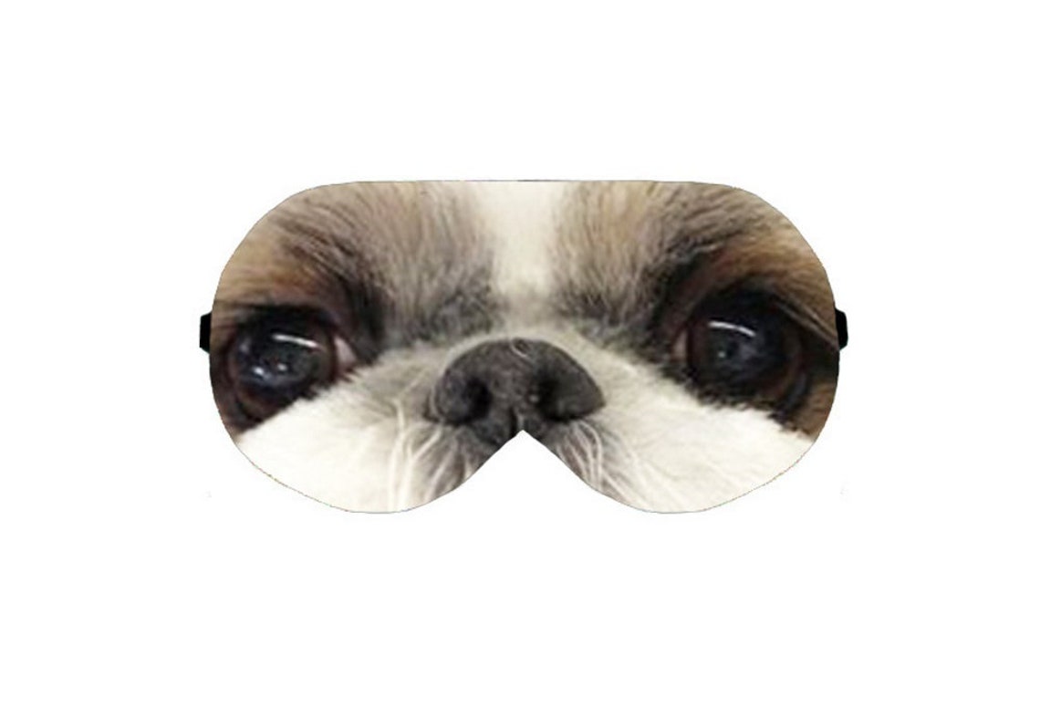 Shihtzu Dog Sleep Eye Mask Sleeping Masks Blindfold Blindfolds Etsy