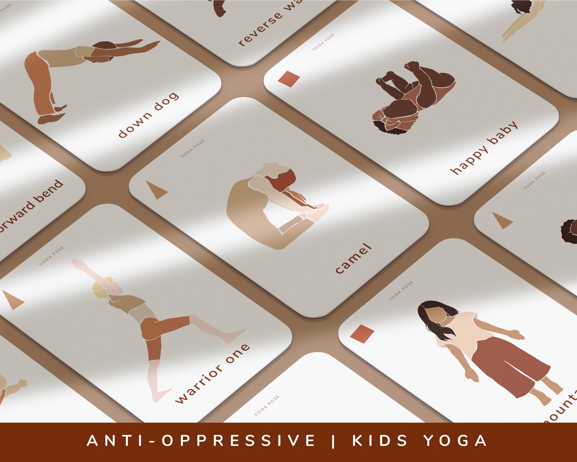 Kids Yoga Poses Printable Breathing Cards Kids Etsy