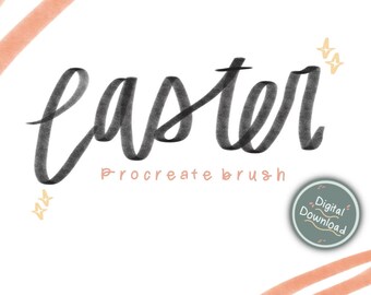 Easter Procreate Brush || Digital Download