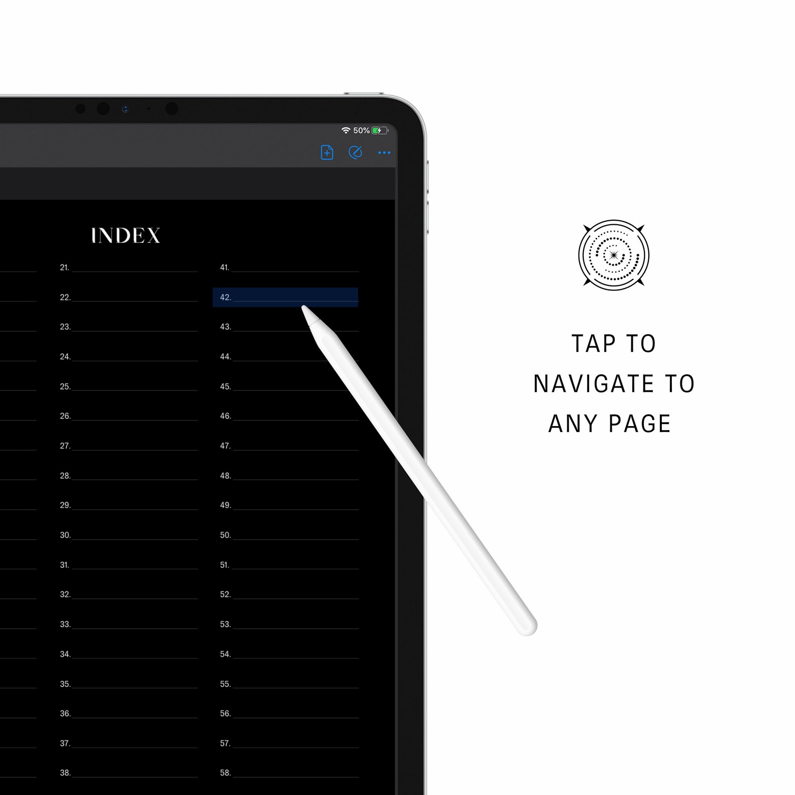 Digital Notepad With Lined Paper Goodnotes Notability Xodo Etsy
