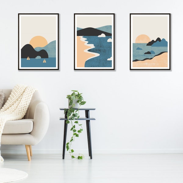 Coastal Wall Art Etsy UK