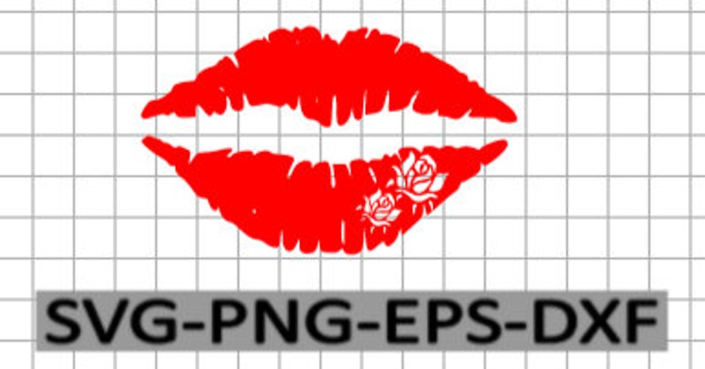 Download Png Jpg Cricut Svg Dxf Kiss Of Death Lips And Roses Deadly Kiss Clipart Print And Cut File Silhouette Stencil Digital Drawing Illustration Deshpandefoundationindia Org