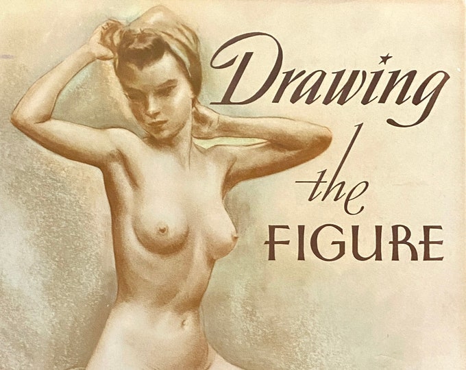 DRAWING THE FIGURE Russell Iredell Art Guide 1950s Walter - Etsy