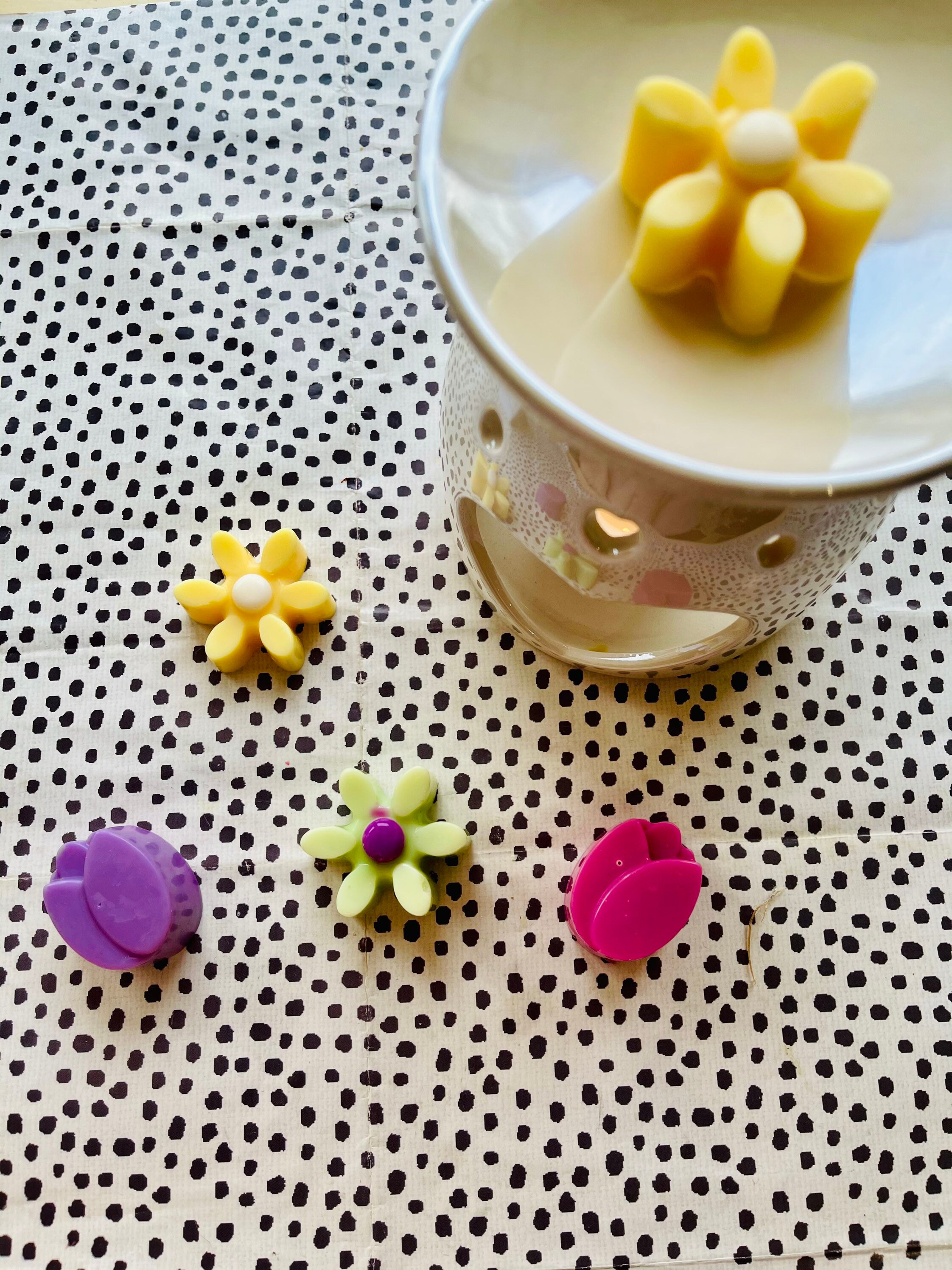 Wax Melt Pretty Flowers Gift/ 4 designer fragrances included / Etsy