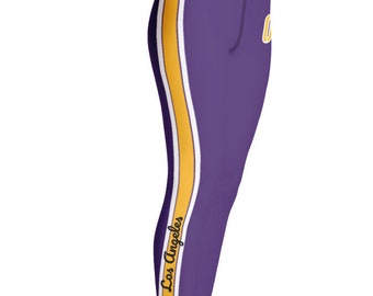 lakers sweatpants purple