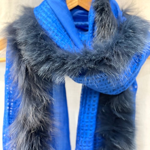 Kashmiri Cashmere Scarf, Cashmere Pashmina Shawl, Designer Kashmiri Stole, Kashmiri Fur Shawl, shops Ladies Shawl, Wedding Gift Shawl, 28*80 inch