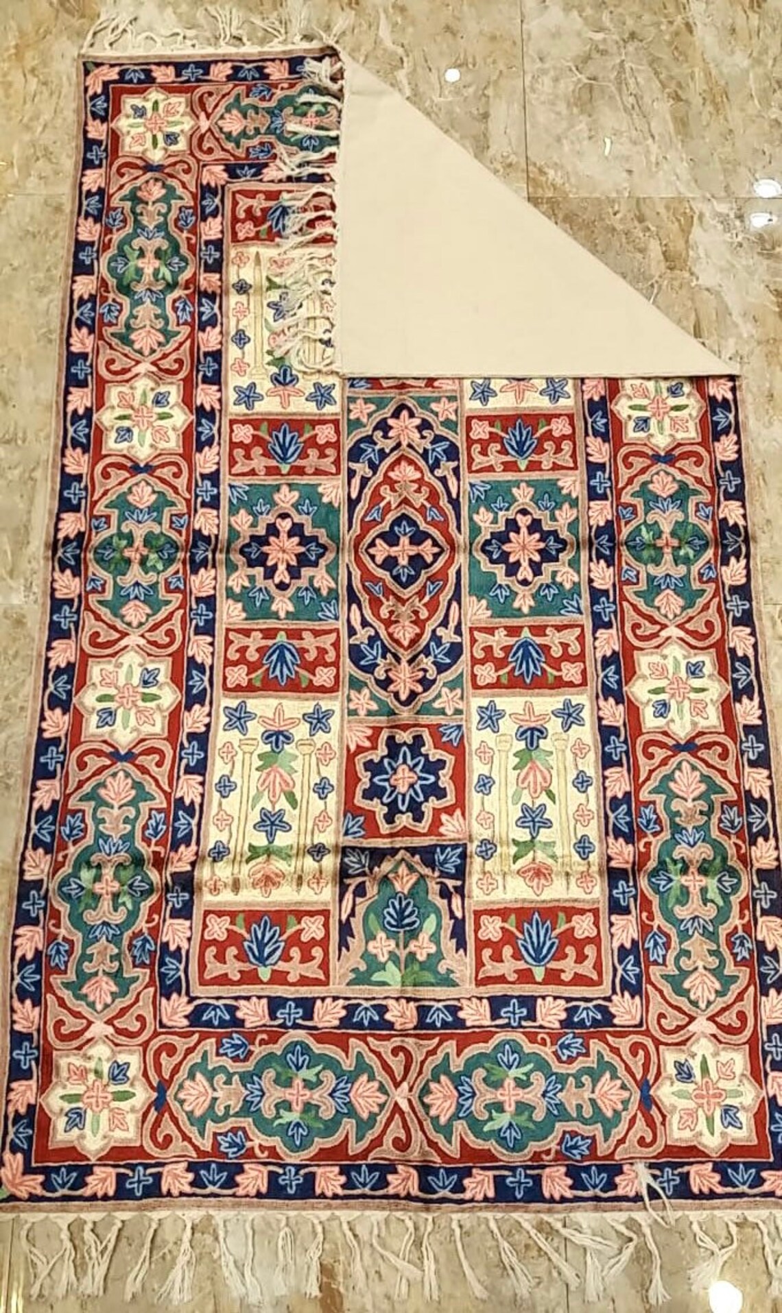 Kashmiri Silk Rugs Kashmiri Carpet Rugs for Bedroom Etsy
