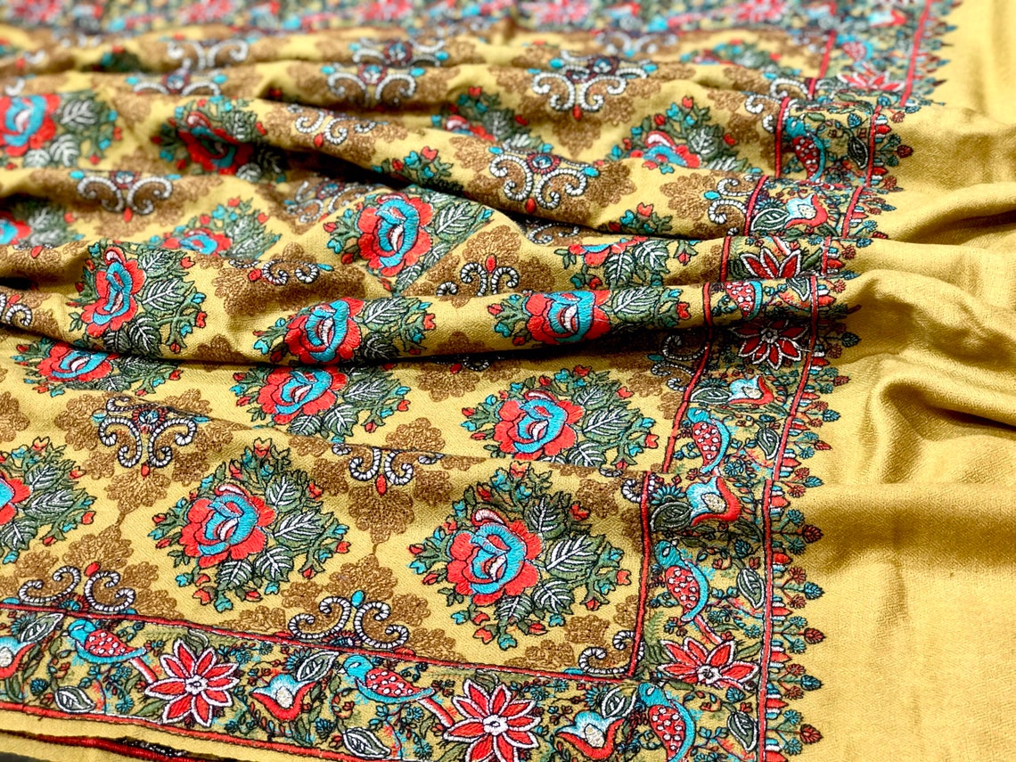 handmade kashmiri shawls