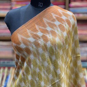 Kashmiri Ikat Pure Pashmina Scarf, Authentic Pashmina Shawl Wrap for Winters, HandWoven Pashmina, Kashmiri Scarf, Christmas Gift, 28*80 inch
