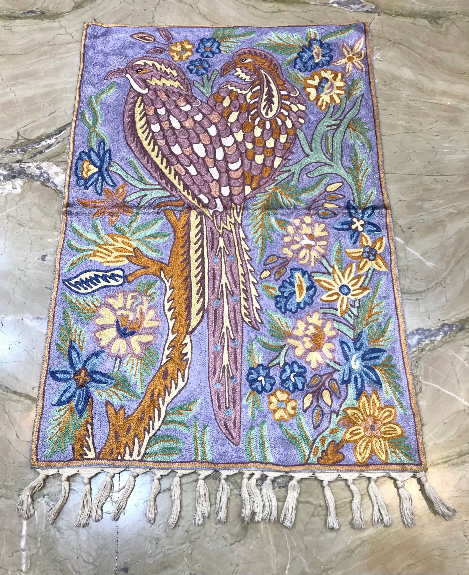 Kashmiri Wall Hanging HandMade Wall Hanging Wall Piece Wall Etsy