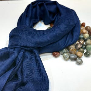 Écharpe en pur pashmina, Écharpe en pur pashmina, Pashmina du Cachemire, Écharpe du Cachemire, Écharpe en pashmina naturel, Pashmina doux original, 28 * 80 pouces