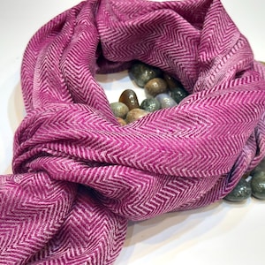 Écharpe douce en pur pashmina, écharpe en pur pashmina, pashmina du Cachemire, écharpe du cachemire, écharpe en pashmina naturel, pashmina chaud original, 28 * 80 pouces