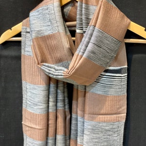 Kashmiri Cashmere Magical Weave Scarf, Kashmiri Stole/Wrap, Kashmiri Pashmina Scarf, Cashmere Pashmina Shawl, Ladies Winter Wrap, 28*80 inch