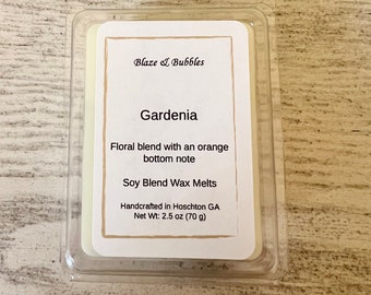 Cera fundida con mezcla de soja y gardenia, cera fundida con forma de concha