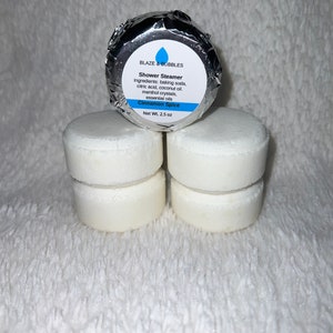Cinnamon Spice, Shower Steamers, Menthol Crystals, 4 pack