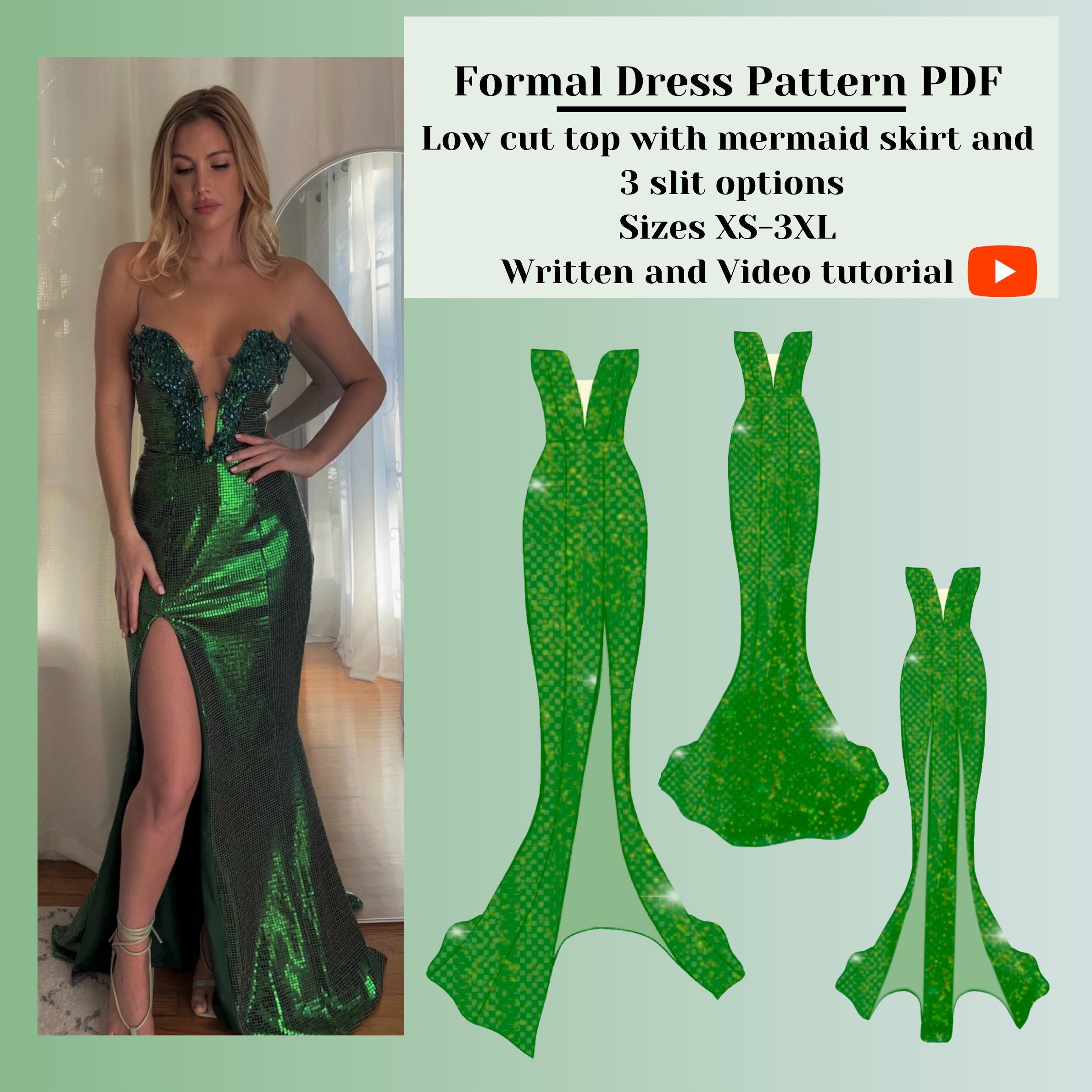 50 Pack Doll Clothes & Accessories 3 Party Gowns 1 Fishtail Evening Dress 4  Mermaid Swimsuits 2 Outfits Top and Pant 3 Fashion Dresses 15 Shoes 10