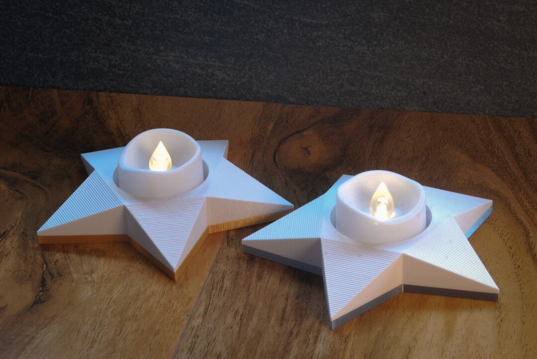 Star Tealight Holder // Electric Candle Holder Witch Space Etsy