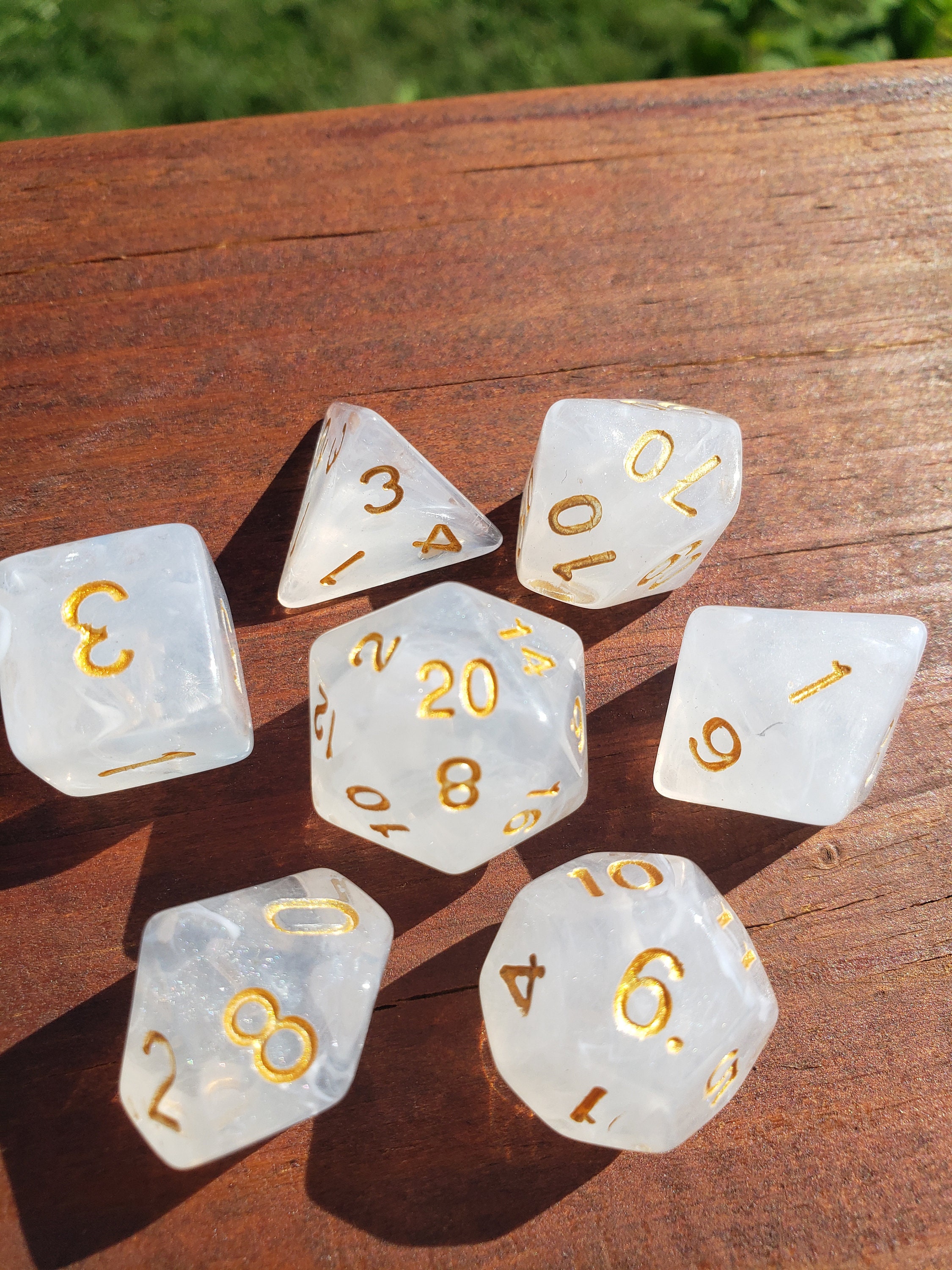 Create Your Own Gem Effect Dice Set Choose Your Own Adventure Etsy