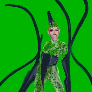 Art Print of Yvie Oddly