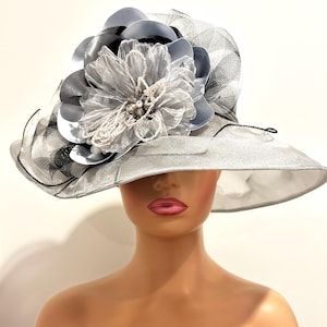 Silver Church Hat - Etsy display picture 2