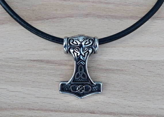 Nordic Vikings Thor's Hammer Necklace Animal India | Ubuy
