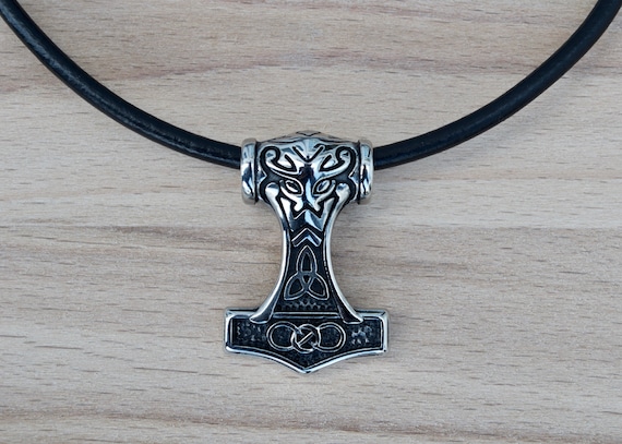 Nordic Vikings Thor's Hammer Necklace Animal India | Ubuy