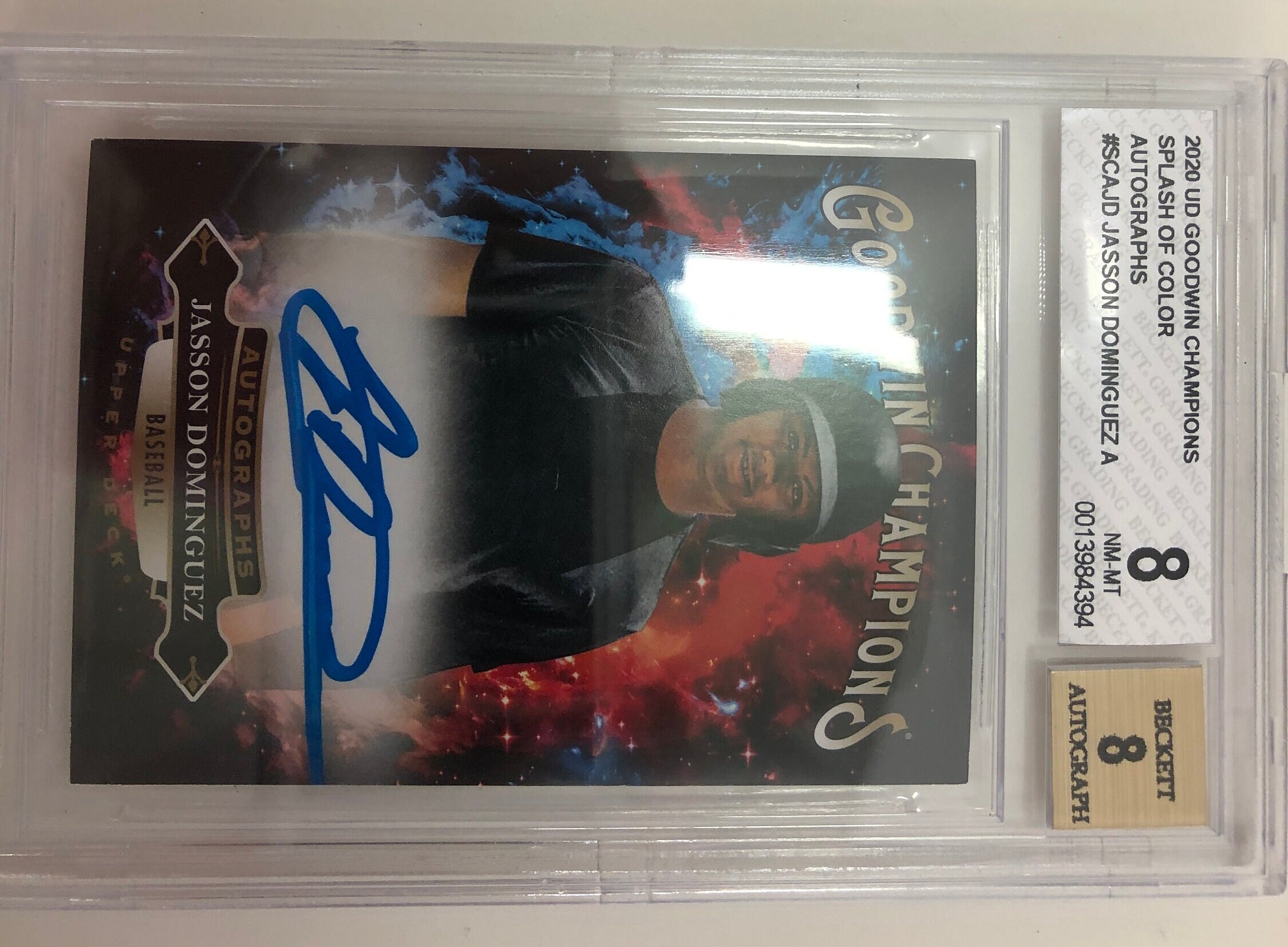 2020 Jasson Dominguez Baseball Graded Autograph Rookie Card - Etsy